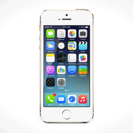 Apple iPhone 5s 16GB A1457 Wieß (Ohne Simlock) OVP LTE