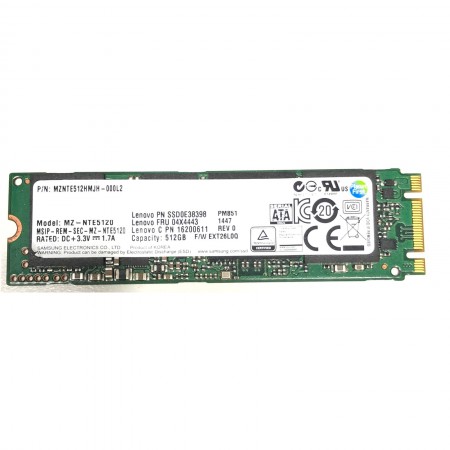 Samsung SSD Festplatte Harddisk 512GB, M.2 MZNTE512HMJH-000L2